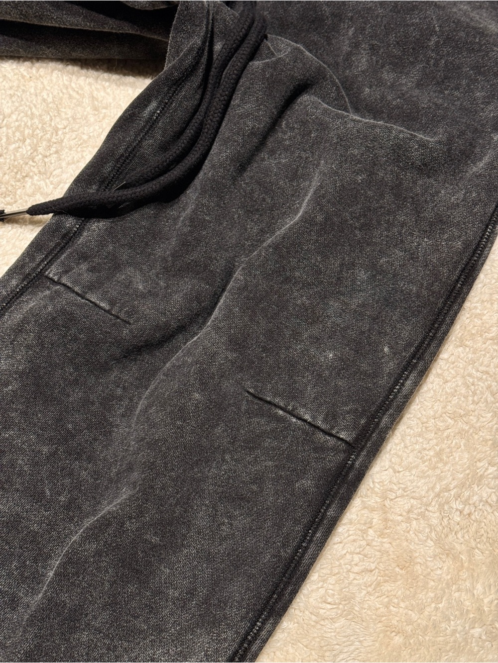 R13 Washed Black Drawstring sweatpants - Picture 9 of 12